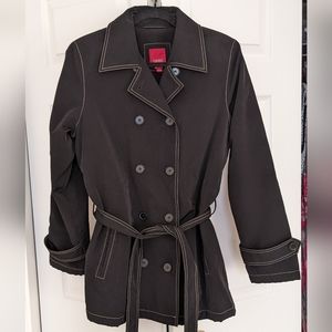 Spirit outerwear black rain coat